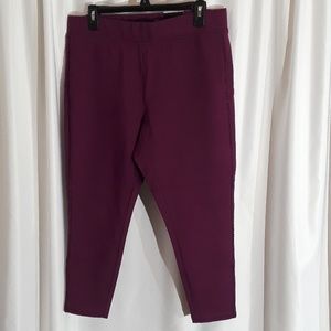 NWT Torrid leggings size 1 wine color